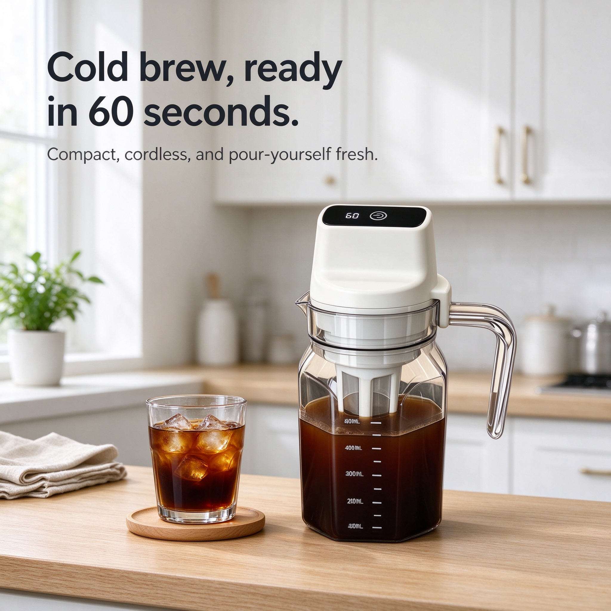 KSS KS001 60-Second Cold Brew Coffee Maker - Image 8